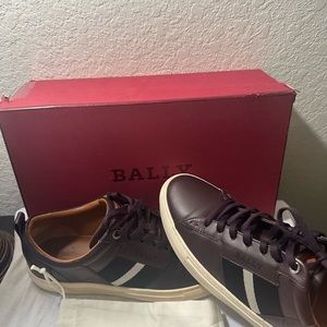 Bally in perfect condition, worn twice size 10 comes with box and case.